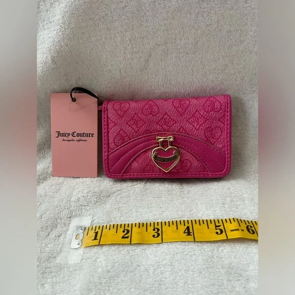 Juicy Couture Precious Moments Elongated Bifold Wallet – Juicy Pink - Picture 6 of 6